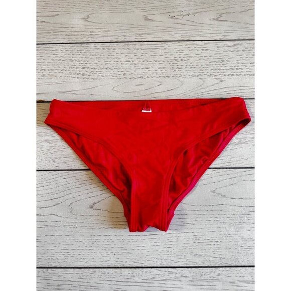 Sea level Eco Essentials Regular red Bikini Pant size US 6 - Picture 3 of 4